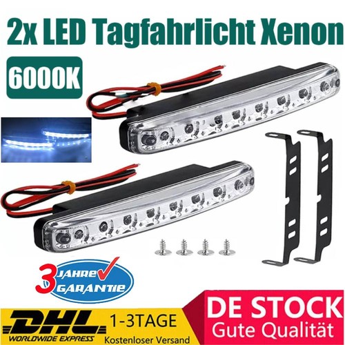 2stk led tagfahrlicht 8smd - 2stk,