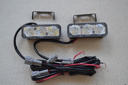 12v led drl tagfahrlicht - 2x,